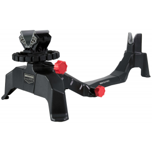 Birchwood Casey CSR Foxtrot Shooting Rest Black Non-Marring Material/Red Accents\t Adjustable Elevation\t Removeable Center Section for Pistols & Rifles