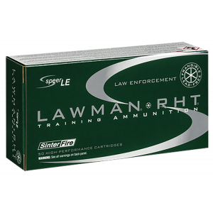 SPEER 53375 Lawman Training Rht 40 S&w 125 Gr Sinterfire Frangible 50 Per Box/ 20 Case
