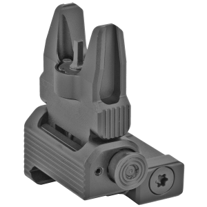 Leapers MNT-757, Inc. - UTG Accu-Sync Spring-loaded AR15 Flip-up Front Sight, Black MNT-757
