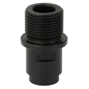 Dead Air Armament Thread Adapter, 1/2 x 28 RH, Fits Walther P22, Black Finish DA419 - Dead Air