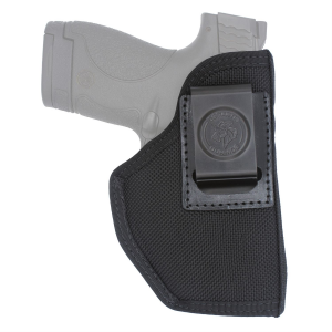 DeSantis Gunhide Super Stealth M97BJD6Z0, IWB Holster, Nylon, Ambidextrous, Black, Fits Colt Officer, Glock 43