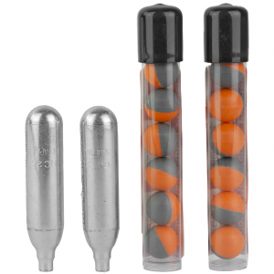 Sabre Pepper Launcher SPOCP-R-01, 14 Live Projectiles + 2 CO2 Cartridges, Red SPOCP-R-01