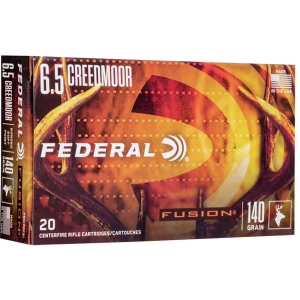 Federal F65CRDTFS1 Fusion 6.5 Creedmoor 140 gr 20 Per Box/ 10 Case