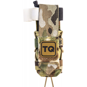 High Speed Gear 11TQ00MC TACO Tourniquet Pouch, Multi-Cam Nylon with Velcro Closure, Fits MOLLE, Compatible with Most Windlass-Style Tourniquets, Includes TQ Patch