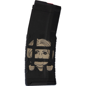 Black Rain Ordnance Lasered AR15 Magazine Hillary in Prison 30 rd BRO-MAG30-PRISONHILL - Black Rain Ordnance