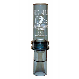 Haydel's Game Calls BB10 inBig Blue in Open Call Double Reed Bluewing Teal Sounds Attracts Ducks Clear Acrylic