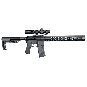 ZRO Delta 223WYRR0000 Range Ready Fully Ambidextrous 223 Wylde 16 in 30+1 Black Black 6 Position Stock Black Polymer Grip Ambidextrous Hand with USO TS-8X RBR - Zro Delta