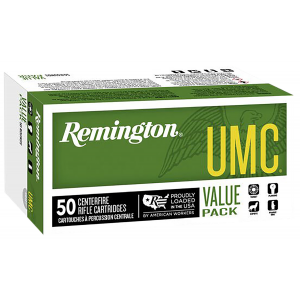 REMINGTON Ammunition 23908 Umc Value Pack 223 Rem 50 Gr Jacket Hollow Point 50 Per Box/ 8 Cs