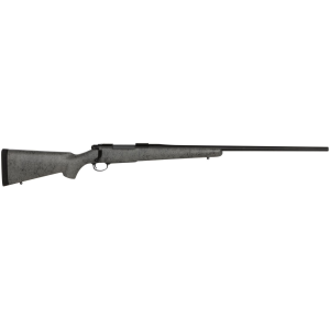 Nosler 32948 M48 Liberty 26 Nosler 3+1 26 in Barrel, Graphite Black Cerakote Metal Finish, Gray Black Webbed Fixed Aramid Stock, Rifle