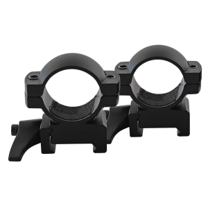 Traditions A1373 Weaver QD Ring Set 1 in Dia Medium Black Matte - Traditions