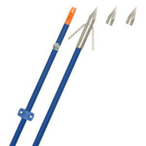 Fin Finder Raider Pro Bowfishing Arrow Blue w/ Bighead Point