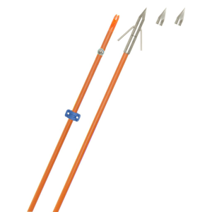 Fin Finder Raider Pro Bowfishing Arrow Orange w/Big Head Pro Point 13182