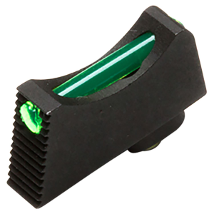 Wilson Combat 668FOG245 Vickers Elite Front Sight Serrated\t Green Fiber Optic Front/Black Parkerized Frame\t Compatible w/ Glock 9/40 Cal.