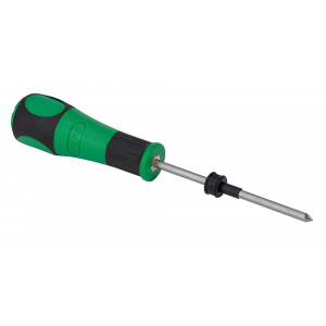 RCBS 88145 Flash Hole Deburr Tool w/Case Pilot Stop .22 Cal