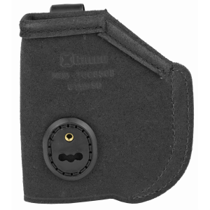 Galco Tuck-N-Go 2.0 Strongside/Crossdraw TUC850B, Inside Waistband Holster, Ambidextrous, Fits Glock 43 w/TLR6, Black Leather TUC850B