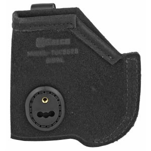 Galco Tuck-N-Go 2.0 Strongside/Crossdraw TUC852B, Inside Waistband Holster, Ambidextrous, Fits SW MP Shield w/TLR6 Light, Black Leather TUC852B