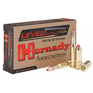 HORNADY 8277 Leverevolution 25-35 Win 110 Gr Flex Tip Expanding 20 Per Box/ 10 Cs