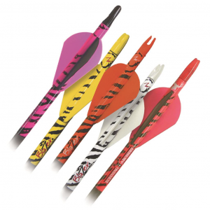 Bohning Blazer Arrow Wraps Yellow Tiger 4 in 13 pk 501001YT