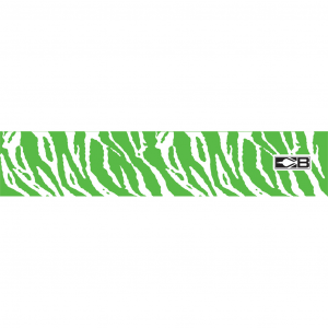 Bohning Arrow Wraps Green and White Tiger 7 in Standard 13 pk 501041GWT