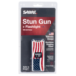 Sabre S1007USA USA Stun Gun With Flashlight Includes Holster