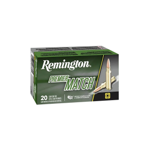 REMINGTON Ammunition 26852 Premier Match 260 Rem 140 Gr Sierra Matchking Bthp 20 Per Box/ 10 Cs