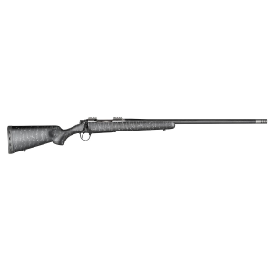Christensen Arms CA10268215431 Summit TI Frame 300 Win Mag 3+1, 26 in Natural Titanium Steel Threaded Barrel, Natural Titanium Aluminum Receiver, Black w/Gray Webbing Fixed Sporter Stock, Rifle