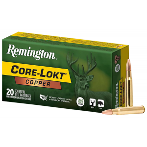 ington Ammunition R27853 Core-Lokt Copper 30-06 Springfield 150 Gr Copper Hollow Point 20 Per Box/ 10 Case Ammo