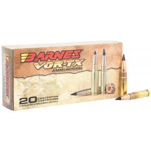 BARNES Bullets 30827 Vor-tx Rifle 300 Blackout 120 Gr Tac-tx Boat Tail 20 Per Box/ 10 Cs