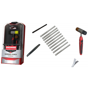 Birchwood Casey HMPNCHKIT Hammer & Punch Kit 19 Pieces