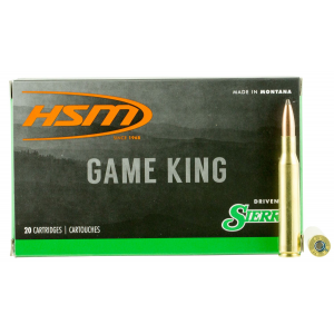HSM 27012N Game King 270 Win 130 gr Sierra GameKing Spitzer Boat Tail 20 Per Box/ 20 Cs