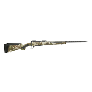 Savage 58017 110 UltraLite Full Size 308 Win 4+1 22 Carbon Fiber Threaded Barrel, Black Melonite Drilled & Tapped Stainless Steel Receiver, Adj AccuStock Woodland Camo Synthetic Stock, Right Hand, Rifle