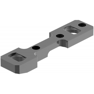 Leupold 53552 Dual Dovetail Base Black Gloss Ruger Blackhawk