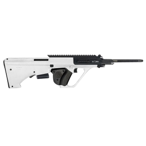 Steyr Arms AUGM1WHINATOLCA AUG A3 M1 NATO *CA Compliant 5.56x45mm NATO 10+1 20 in Pinned & Welded, Black Rec, White Fixed Bullpup Stock, Paddle Grip, Extended Pic Rail (AR Style Mag)