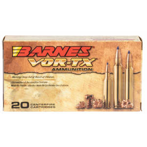 BARNES Bullets 21522 Vor-tx Rifle 243 Win 80 Gr Tipped Tsx Boat Tail 20 Per Box/ 10 Cs