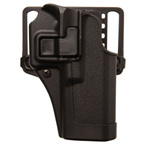 Blackhawk 410579BKR Serpa CQC OWB Size 79 Matte Black Polymer Belt Loop/Paddle Fits HK VP9/VP40 Right Hand