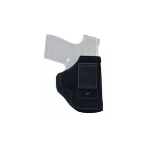 Galco Stow-N-Go Inside The Pant Holster, Fits Ruger LCP with Crimson Trace, Right Hand, Black Leather STO486B