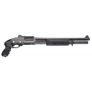 Hogue 08715 Tamer Pistol Grip & Forend Black Rubber with Finger Grooves\t Polymer Forend for Remington 870