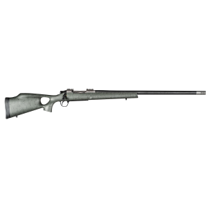 Christensen Arms CA10269315322 Summit TI 7mm Rem Mag 3+1, 26 in Natural Titanium Steel Threaded Barrel, Natural Titanium Aluminum Receiver, Green w/Black Webbing Fixed Thumbhole Stock, Rifle