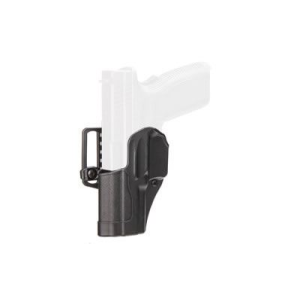 BlackHawk CQC Sportster Belt Holster, Fits S&W M&P Shield, Left Hand, Black 415663BK-L