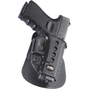 Fobus GL2E2RPL Passive Retention Evolution OWB Black Polymer Roto Paddle Compatible w/Glock 17/22/32/44 Left Hand