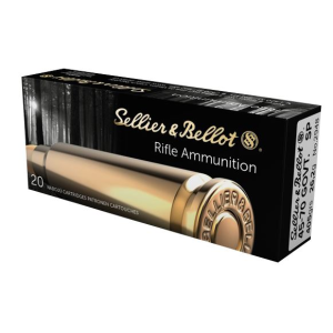 Sellier & Bellot SB4570A 45-70Gov 405gr Soft Point 20 Per Box/12 Case Centerfire, Rifle Ammunition