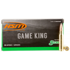 HSM 30841n Game King 308 Win 150 Gr Sierra Gameking Spitzer Boat Tail 20 Per Box/ 25 Cs