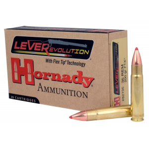 HORNADY 82735 Leverevolution 35 Rem 200 Gr Flex Tip Expanding 20 Per Box/ 10 Cs
