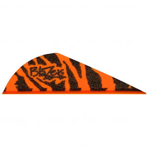 Bohning Blazer Vanes Orange Tiger 36 pk 10831OT2