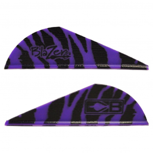 Bohning Blazer Vanes Purple Tiger 36 pk 10831PUT