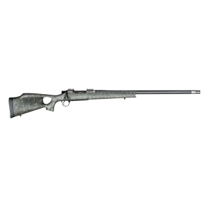 Christensen Arms CA10269315323 Summit TI 7mm Rem Mag 3+1, 26 in Natural Titanium Steel Threaded Barrel, Natural Titanium Aluminum Receiver, Green w/Black/Tan Accents Fixed Thumbhole Stock, Rifle