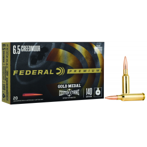 eral GM65CRDOTM1 Gold Medal Premium 6.5 Creedmoor 140 Gr Open Tip Match 20 Per Box/ 10 Cs Ammo