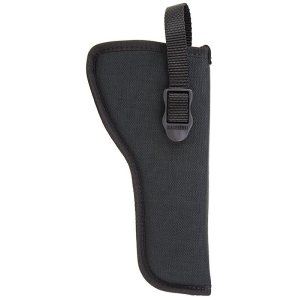 Blackhawk 73NH10BKR Hip OWB Size 10 Black Cordura Nylon Belt Slide Fits Med/Lg DA Revolver Fits 7-8.50 in Barrel Left Hand