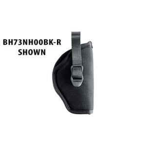 Blackhawk 73NH19BKR Hip Hip Holster Right Hand Black 8.5 in 8 3/8 in Raging Bull or 8 3/8 in S&W N-FRM Nylon
