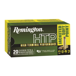 REMINGTON 23000 Htp 41remmag 210gr Jacketed Soft Point 20 Per Box/25 Case Centerfire, Handgun Ammunition